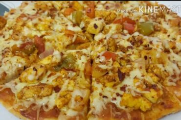 #PaneerTikka Pizza & #Margarita Pizza By Shireesha.