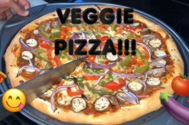 VEGGIE EGGPLANT PIZZA 🍕!!! w/homemade tomato sauce!!-Jaffna cuisine#tamilfood #jaffnafood #srilankan