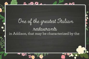Italian Restaurant Addison