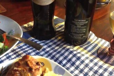 Donna Jackson Lunch in  Italy with verdicchio wine  pairing from Marche Bonci Wine