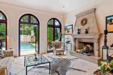 EUROPEAN VILLA ON ALMOST A HALF-ACRE