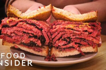 Katz's Makes New York's Most Legendary Pastrami On Rye | Legendary Eats