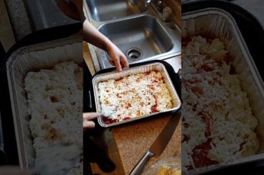 Cooking a Lasagna on a budget..