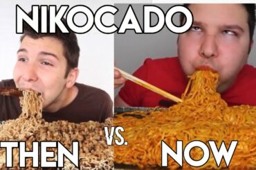 nikocado then vs. now
