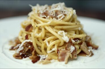 CLASSIC CARBONARA   original recipe from Italy, only 4 ingredients