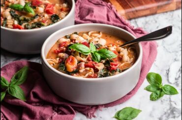 How to Make Delicious Italian Pasta Fagioli Soup | ThermoPro Recipes 2020 | Bon Appétit