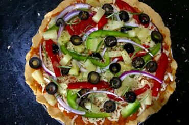 Double Layer Healthy Pizza