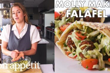 Molly Makes Fresh Herb Falafel | From the Test Kitchen | Bon Appétit