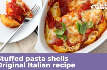STUFFED PASTA SHELLS - Italian recipe