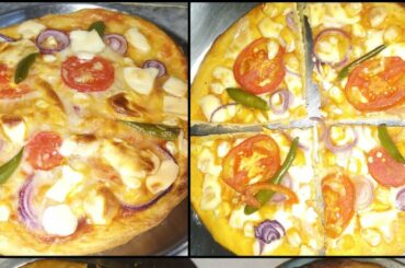 KADAI PIZZA | COOKING | WITHOUT OVEN | EASY RECIPE | By MISS SEN
