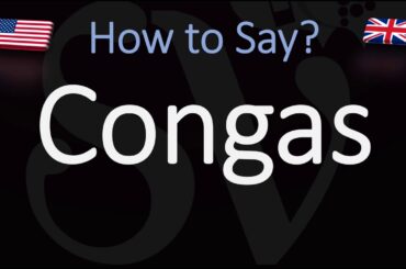 How to Pronounce Congas? (CORRECTLY) Musical Instrument Pronunciation (Conga)