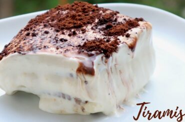 TIRAMISU Recipe I Famous Italian Dessert +  Health Quote from Aasarakovai