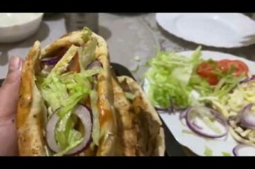 Easy Homemade Doner Kebab Recipe || Italian Donner Kebab || Turkish doner meat kebab recipe