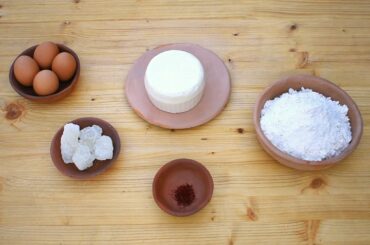 Medieval Cheesecake - Saffron Cheesecake