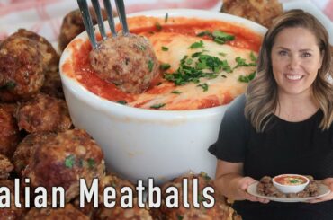 Easy Spicy Italian Meatballs Recipe