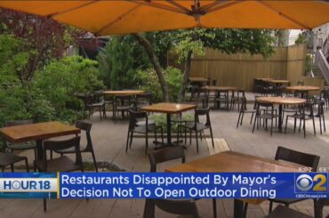 Chicago Restaurant Owners Disappointed With Mayor's Ruling