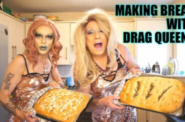 Vegan Focaccia Bread | Easy To Make | Cooking With Drag Queens