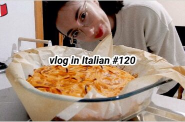 Vlog in Italian #120: avevo voglia di frittata di pasta (sub)