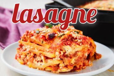 lasagne | लज़ान्या | Pasta | Red Sauce | Italian | White Sauce | Béchamel | Kusum Agarwal Recipe
