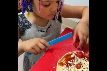 Part 2 to the first pizza video. (We’re getting it together lol)