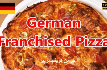 German Franchised Pizza | How to make Franchised Pizza | Pizza you never tried before at home