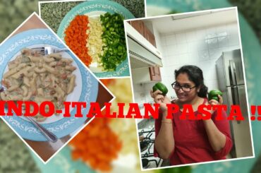 EASY to make INDO-ITALIAN PASTA Preparation | Ethu NAMMUde Kitchen | SNtial Talks | Namrata