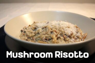 🇮🇹How to make Mushroom Risotto | Italian Risotto | Risotto ai funghi