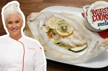 How to Make Branzino en Papillote with Anne Burrell | Worst Cooks in America