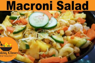 Macaroni Salad with Italian Salad Dressing | Special Recipe by Cooking Closet.