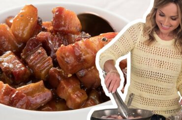 Giada De Laurentiis Makes Sweet and Spicy Bacon Bites | Food Network