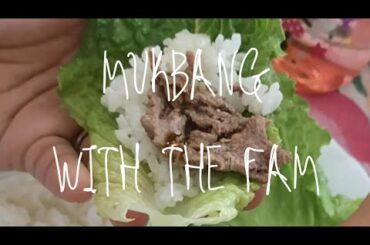 KOREAN BBQ BULGOGI | MUKBANG WITH THE FAM | AnJhiie RAMIREZ