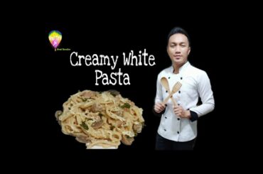 How To Cook CREAMY WHITE PASTA || ITALIAN INSPIRED LOW BUDGET 😂
