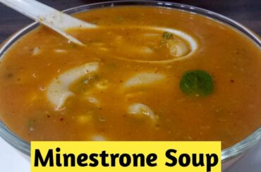 Jain Minestrone soup – Italian Vegetable and Pasta soup – Healthy & Nutritious soup - My Jain Recipe
