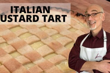ITALIAN CUSTARD TART - Family recipe