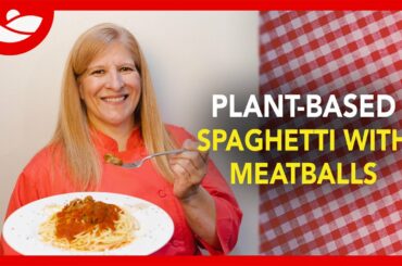 Spaghetti and Meatless Balls | This Isn't Real Meat!? | Plant-Based Recipe