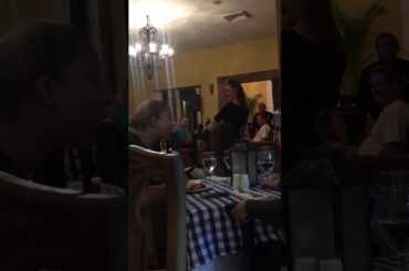 Mexico- All Inclusive Resort Restaurant Singer- Chenille