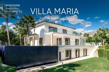 Brand New Villa Maria with Golf Views in Nueva Andalucia