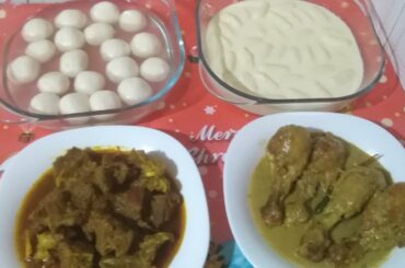 #Bangladeshibloggerinitaly  Eid special dessert & cooking~Rashmalai~Roshgolla ~Chicken roast~Beef
