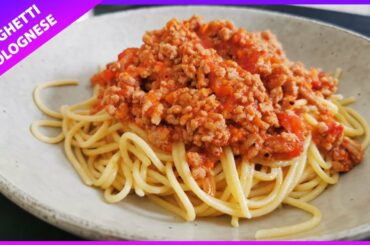 Spaghetti Bolognese Recipe - Quick and Easy - Food Treasure