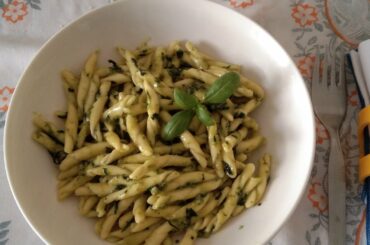 Homemade Pesto Genovese (Pasta al Pesto Genovese) | Stranded Pinay in Italy