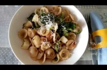 Recipe idea: another version of Orecchiette con i broccoli | Stranded Pinay in Italy