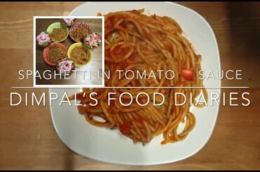 Vegetable Spaghetti with Tomato Sauce | वेजिटेबल स्पगेटी  विथ टोमेटो सॉस | Tasty Italian Food |