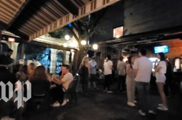 Crowds at bars and restaurants across U.S. as coronavirus restrictions lift