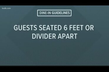 Restaurants in St. Louis city and county reopen — with changes