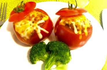 Stuffed Tomatoes Pairing with Italian Red Wine トマトのファルシとイタリアの赤ワインを合わせてみた