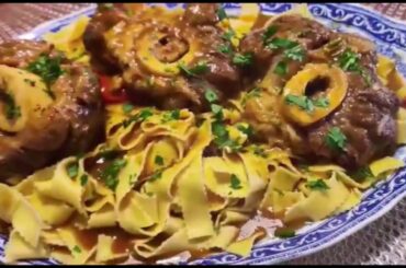 Osso Bucco With Pasta