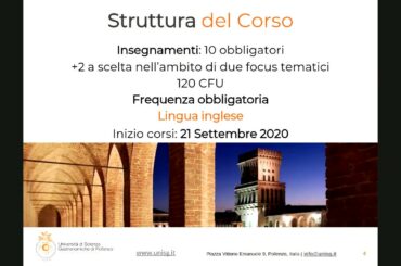 Two-Year Graduate Degree in Food Innovation & Management | Italian version