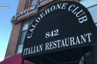 The Calderone Club providing classic Italian curbside