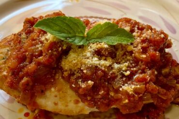 Amazing  Air Fried Italian Stuffed Chicken