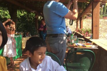 Italy - amazing lunch...